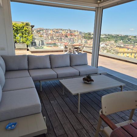 Terrazza Manù - loft suspended over the city-Vomero Naples Extérieur photo
