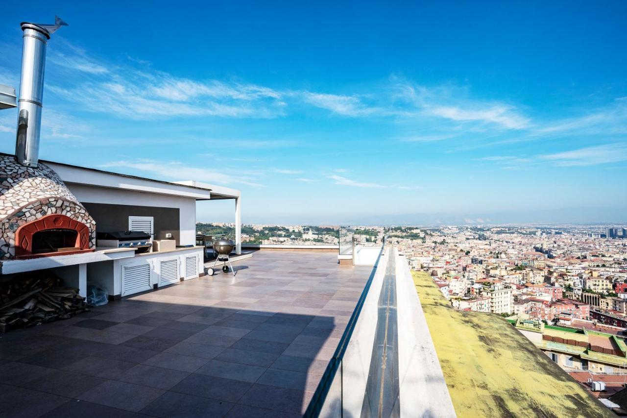 Terrazza Manù - loft suspended over the city-Vomero Naples Extérieur photo