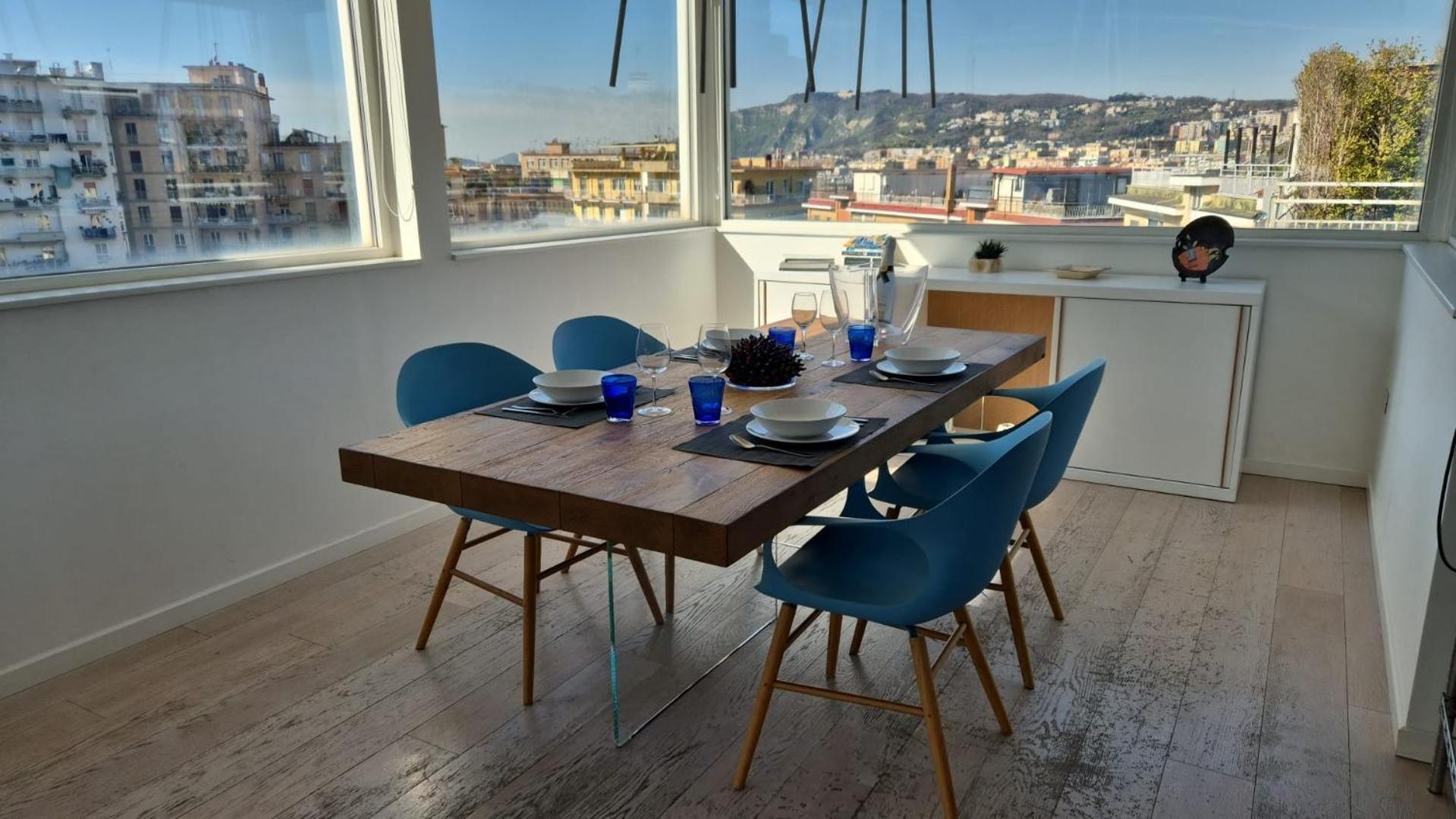 Terrazza Manù - loft suspended over the city-Vomero Naples Extérieur photo