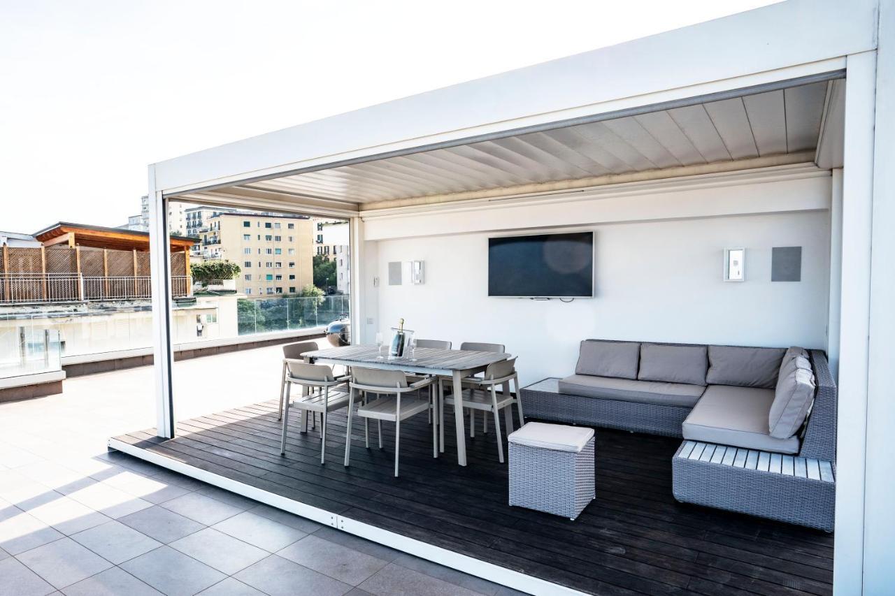 Terrazza Manù - loft suspended over the city-Vomero Naples Extérieur photo